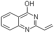 结构式 CAS# 91634-12-7, 2-乙烯基-4-羟基喹唑啉