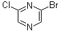 structure of CAS# 916791-07-6, 2-Bromo-6-chloropyrazine
