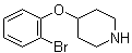 4-(2-Bromophenoxy)piperidine molecular structure (CAS 916971-29-4)