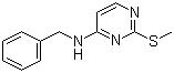 N-Benzyl-2-(methylthio)pyrimidin-4-amine molecular structure (CAS 91719-61-8)