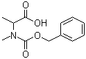 N-(Benzyloxycarbonyl)-N-methyl-DL-alanine molecular structure (CAS 91738-83-9)