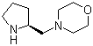 (S)-4-(2-Pyrrolidinylmethyl)morpholine molecular structure (CAS 91790-91-9)