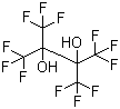 结构式 CAS# 918-21-8, 六氟-2,3-双(三氟甲基)-2,3-丁二醇