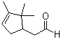 结构式 CAS# 91819-58-8, 2,2,3-三甲基-3-环戊烯-1-乙醛