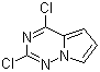 结构式 CAS# 918538-05-3, 2,4-二氯吡咯并[2,1-f][1,2,4]三嗪