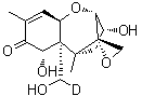 (3alpha,7alpha)-12,13-Epoxy-3,7,15-trihydroxytrichothec-9-en-8-one-15-d molecular structure (CAS 919488-17-8)