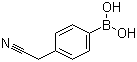结构式 CAS# 91983-26-5, 4-氰甲基苯硼酸