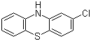 2-Chlorophenothiazine molecular structure (CAS 92-39-7)