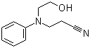 结构式 CAS# 92-64-8, N-(2-氰乙基)-N-羟乙基苯胺