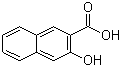 3-Hydroxy-2-naphthoic acid molecular structure (CAS 92-70-6)