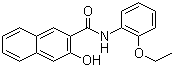 3-Hydroxy-2-naphthoyl-ortho-phenetidide molecular structure (CAS 92-74-0)
