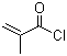 结构式 CAS# 920-46-7, 甲基丙烯酰氯