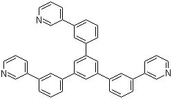 结构式 CAS# 921205-03-0, 3,3'-[5'-[3-(3-吡啶基)苯基][1,1':3',1''-三联苯]-3,3''-二基]二吡啶