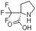 structure of CAS# 921224-82-0, 2-(Trifluoromethyl)-D-proline