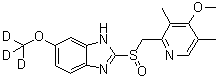 Omeprazole-d<sub>3</sub> molecular structure (CAS 922731-01-9)