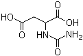 结构式 CAS# 923-37-5, 脲基琥珀酸