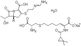 Imipenem-Cilastatin sodium hydrate molecular structure (CAS 92309-29-0)