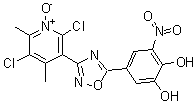 结构式 CAS# 923287-50-7, Opicapone