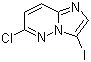 6-Chloro-3-iodoimidazo[1,2-b]pyridazine molecular structure (CAS 923595-49-7)