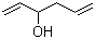 structure of CAS# 924-41-4, 1,5-Hexadien-3-ol;1,5-Hexadiene-3-ol; 3-Hydroxy-1,5-hexadiene; NSC 102761