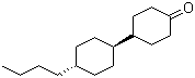 结构式 CAS# 92413-47-3, 反式-4-(反式-4-丁基环己基)环己酮