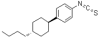 4-(trans-4'-n-Butylcyclohexyl)benzene isothiocyanate molecular structure (CAS 92444-13-8)
