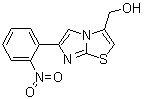 结构式 CAS# 925437-85-0, 6-(2-硝基苯基)咪唑并[2,1-b]噻唑-3-甲醇