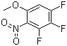 structure of CAS# 925890-13-7, 1,2,3-Trifluoro-5-methoxy-4-nitrobenzene