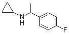 N-(1-(4-Fluorophenyl)ethyl)cyclopropanamine molecular structure (CAS 926231-85-8)