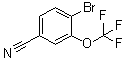 structure of CAS# 928136-78-1, 4-Bromo-3-(trifluoromethoxy)benzonitrile