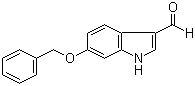 structure of CAS# 92855-64-6, 6-Benzyloxyindole-3-carboxaldehyde