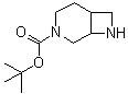 structure of CAS# 928754-14-7, 3,8-Diazabicyclo[4.2.0]octane-3-carboxylic acid 1,1-dimethylethyl ester