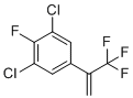 1,3-dichloro-2-fluoro-5-[1-(trifluoromethyl)ethenyl]-Benzene molecular structure (CAS 928783-84-0)