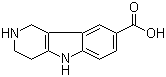 2,3,4,5-Tetrahydro-1H-pyrido[4,3-b]indole-8-carboxylic acid molecular structure (CAS 929345-60-8)