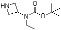 structure of CAS# 929716-69-8, tert-Butyl N-(azetidin-3-yl)-N-(ethyl)carbamate