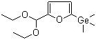[5-(Diethoxymethyl)-2-furanyl]trimethylgermane molecular structure (CAS 92973-57-4)