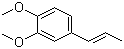 异丁香酚甲醚分子结构 (CAS 93-16-3)