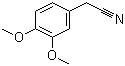 (3,4-Dimethoxyphenyl)acetonitrile molecular structure (CAS 93-17-4)
