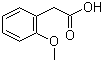 structure of CAS# 93-25-4, 2-Methoxyphenylacetic acid;2-Methoxybenzeneacetic acid