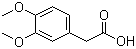 structure of CAS# 93-40-3, (3,4-Dimethoxyphenyl)acetic acid;Homoveratric acid