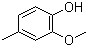 2-Methoxy-4-methylphenol molecular structure (CAS 93-51-6)