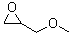structure of CAS# 930-37-0, 2,3-Epoxypropyl methyl ether;3-Methoxypropylene oxide; Denacol EX 131; Epiol M; Glycidol methyl ether; Glycidyl methyl ether; Methyl glycidyl ether; NSC 86950