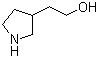 结构式 CAS# 931-44-2, 吡咯烷-3-乙醇