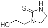 1-(2-Hydroxyethyl)imidazolidine-2-thione molecular structure (CAS 932-49-0)