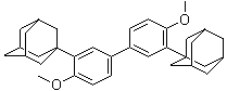 structure of CAS# 932033-57-3, 1,1'-(4,4'-Dimethoxy[1,1'-biphenyl]-3,3'-diyl)bistricyclo[3.3.1.1(3,7)]decane