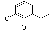 structure of CAS# 933-99-3, 3-Ethylcatechol;3-Ethylbenzene-1,2-diol; 2,3-Dihydroxy-1-ethylbenzene; 3-Ethylpyrocatechol