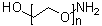 alpha-Amino-omega-hydroxy-poly(oxy-1,2-ethanediyl) molecular structure (CAS 933789-97-0)