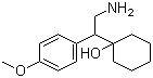 1-[2-Amino-1-(4-methoxyphenyl)ethyl]cyclohexanol molecular structure (CAS 93413-77-5)