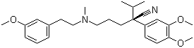 (S)-地伐帕米分子结构 (CAS 93468-87-2)
