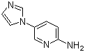 5-(1H-Imidazol-1-yl)-2-pyridinamine molecular structure (CAS 935547-73-2)